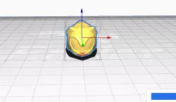 Sonic Head Keychain