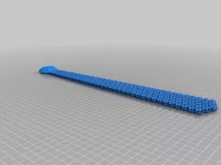 Super flexible Chainmail Necktie