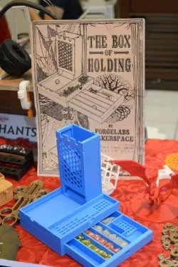 The Box of Holding (Compact Dice tower & Storage)