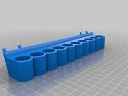 18650 Pegboard Battery Holder