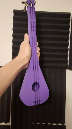 3 string Triotune - ukulele-like instrument version 4