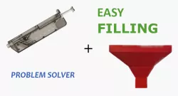 Airsoft speedloader funnel adapter - standard