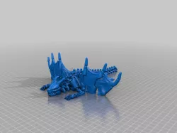 articulated skeleton dragon
