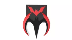 Batman beyond batarang stand and color split