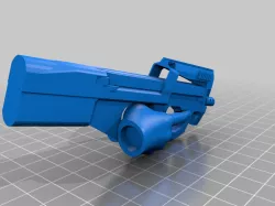 BJD Hand with magnet slot + P90