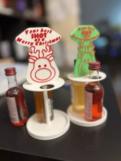 Christmas Shot Holder