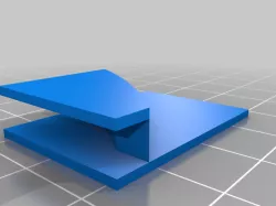 Clip for microphone screw-holders (Circular tables)