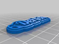 Custom Keychain - Derick