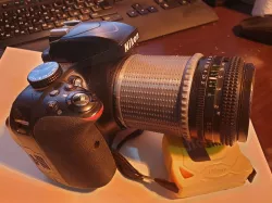 Dynamic macro tube for Nikon F