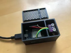 ESP32 Wemos D1 Case with BMP280 sensor mount