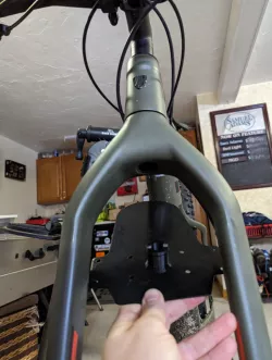 Fat Bike Mudguard (No Zip Ties)