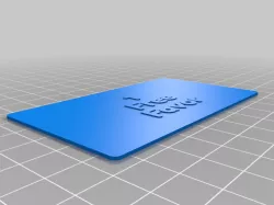 Free Favor Card 