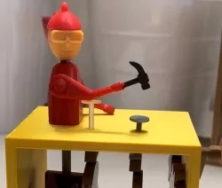 Head for mechanical boy