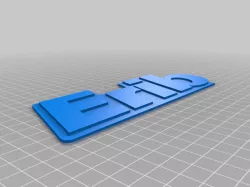  Hymer Eriba Nova Wohnwagen Camper Logo retro logo sign plate