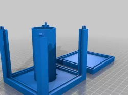 Litho Box with centre 90mm