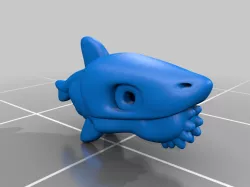 Little Helicoprion skeleton