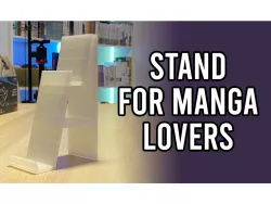 Manga Stand - Save space on your shelf