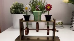 Mario flower for mechanical flowers machine