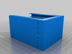 My Customized Parametric Multiple SSD / Hard Drive Holding Bracket / Sled