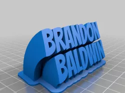 name plate
