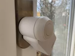 Nuki Lock angled knob