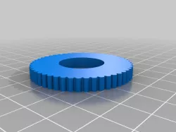 Oreo knob keychain