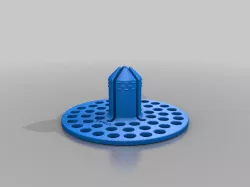 Paper Towel Holder with a Lock and side stops removed