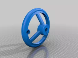 Quill handle for ENCO knee mill