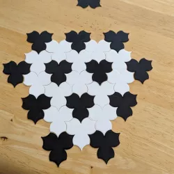Scalloped Triangle Tessellation Tile