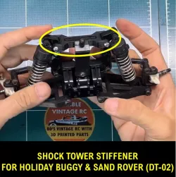 Shock Tower Stiffener for Tamiya Holiday Buggy & Sand Rover
