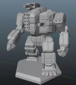 Shockwave Battlemech