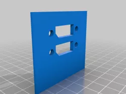 SSUPD Rear Displayport Faceplate 