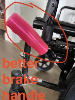 Wheelchair Brake Handle/Grip