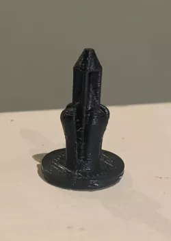 6.5mm plastic rivot/push-pin