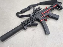 Airsoft King Arms PDW 9mm Mock Suppressor 
