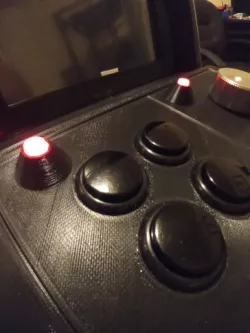 Arcade Volcano switch: Threaded Version. 