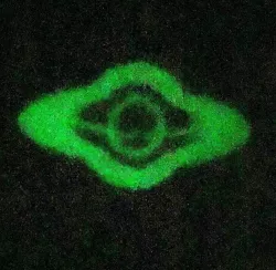 Black hole ceiling star