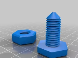 Bolt & Nut for Elmer's Build It Cardboard Tool Kit