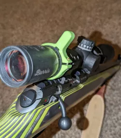 burris 3x9x40 scope throw lever