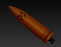 Caitlyn bullet pendant - from arcane