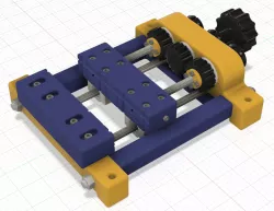 Desktop VISE with always parallell clamp jaws