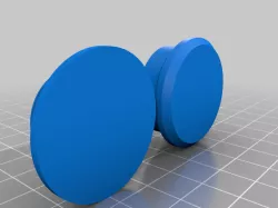  Door Knobs for IKEA LACK V2 Enclosure with 25mm hole