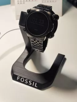 Fossil Mens Smartwatch Charging Stand (Gen 5E) + logo