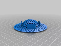 Geodesic Kitchen Sink Drain Strainer 51.4mm 18mm 18mm