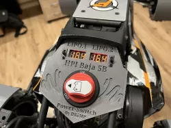 HPI Baja 5B Flux 100A Switch Plate with LIPO Controll 