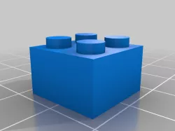 Lego 2x2 brick