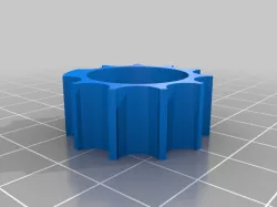 My Customized Finger Rosary Ring for Keychain (pocket chaplet, anel dezena para chaveiro, rosário ou terço)