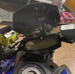 Offset MT07 RAM Mount