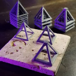 Paint Pyramids