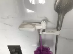 POP Shower faucet soap caddy